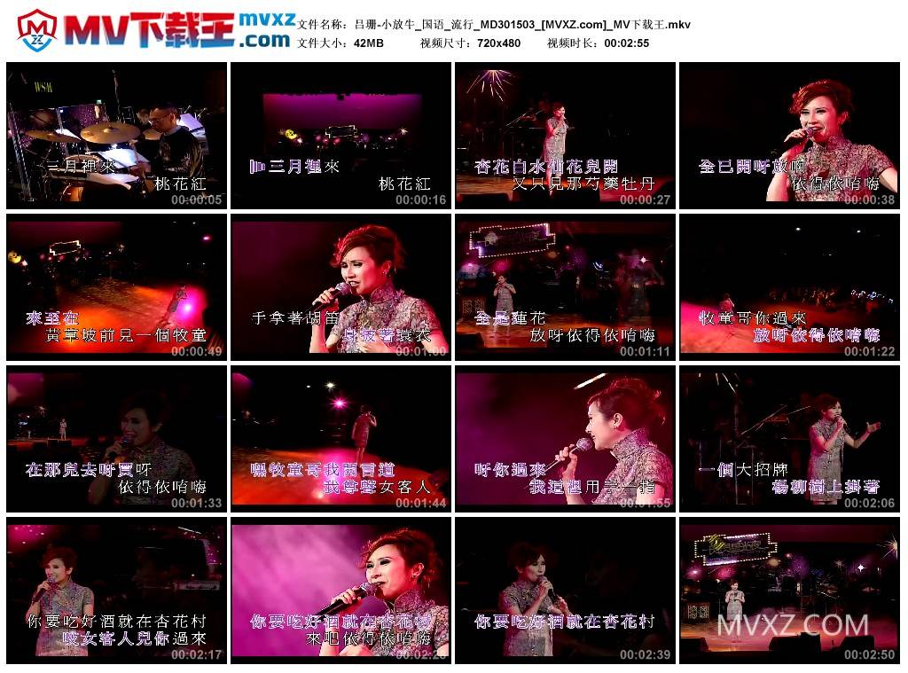 吕珊-小放牛_国语_流行_MD301503